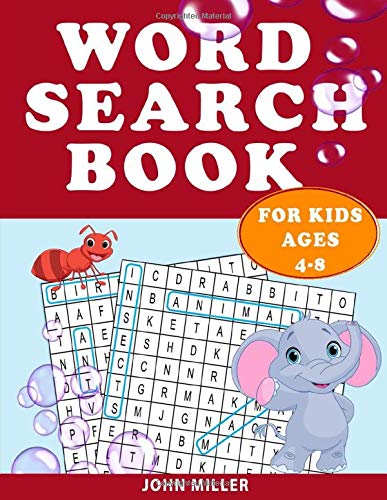WORD SEARCH BOOK FOR KIDS AGES 4-8